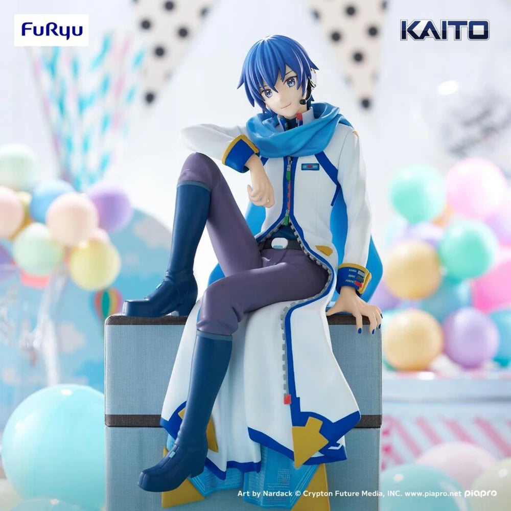 In Stock Original Furyu Noodle Stopper Vocaloid Piapro Characters Kaito Meiko Megurine Luka Anime Cartoon Figures Model Toys