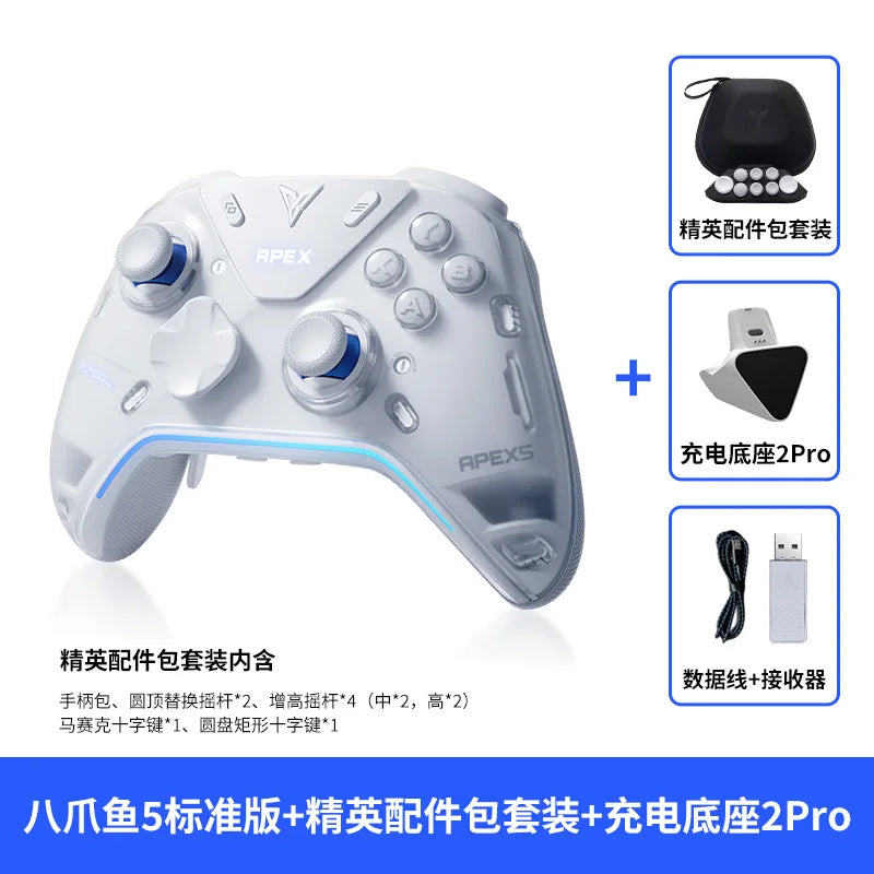 Flydigi Original APEX 5 Wireless Gaming Controller Precision Control lmmersive Vibration for Pc Suporte Switch Mobile TV Box
