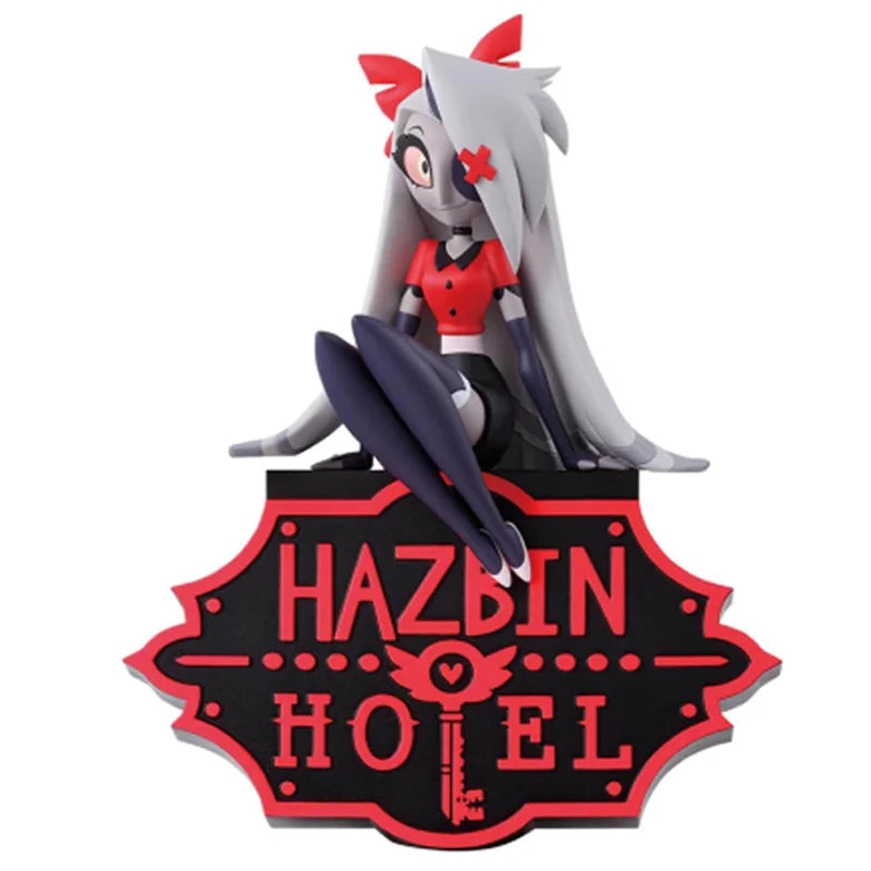Genuine Original Bandai Banpresto Hazbin Hotel Vaggie PVC Anime Figure Model Collector Figurine Toys Desktop Ornament Doll Gift