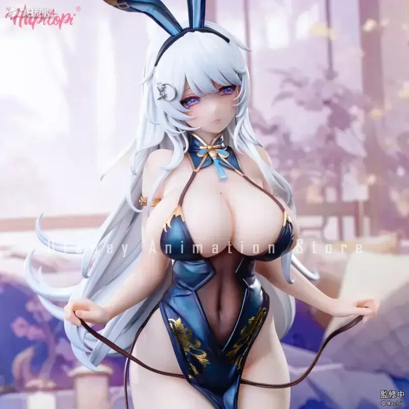 In Stock 100% Original Hapitopi Victory Bunny Girl PVC Anime Figures Ornaments Sexy Toy Decoration Kawaii Model Gift Hobby