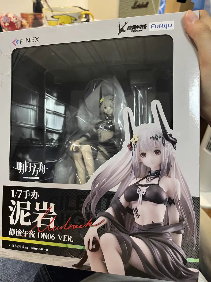 In Stock NEX Arknights Mudrock Swimsuit Tranquil Midnight DN06 Figure Action Collectible Model  Assemble Toys Gift