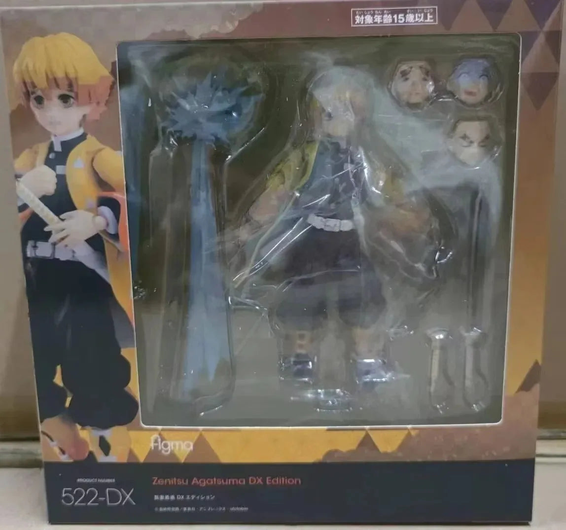 Dämonentöter-Charakter Agatsuma Zenitsu Figma DX-522 Figur Modell Spielzeug 15cm