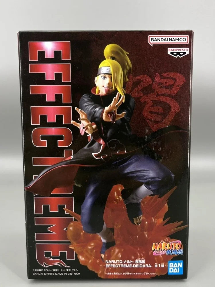 In Stock BANDAI Original NARUTO EFFECTREME UCHIHA ITACHI Anime Action Toy Figures PVC Collection Model Dolls Kids Festival Gifts