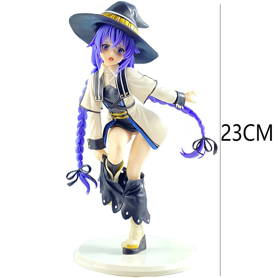 25cm Magician Roxy Migurdia Action Figure Mushoku Tensei：Jobless Reincarnation Anime Figure PVC Adult Collection Model Doll Toys
