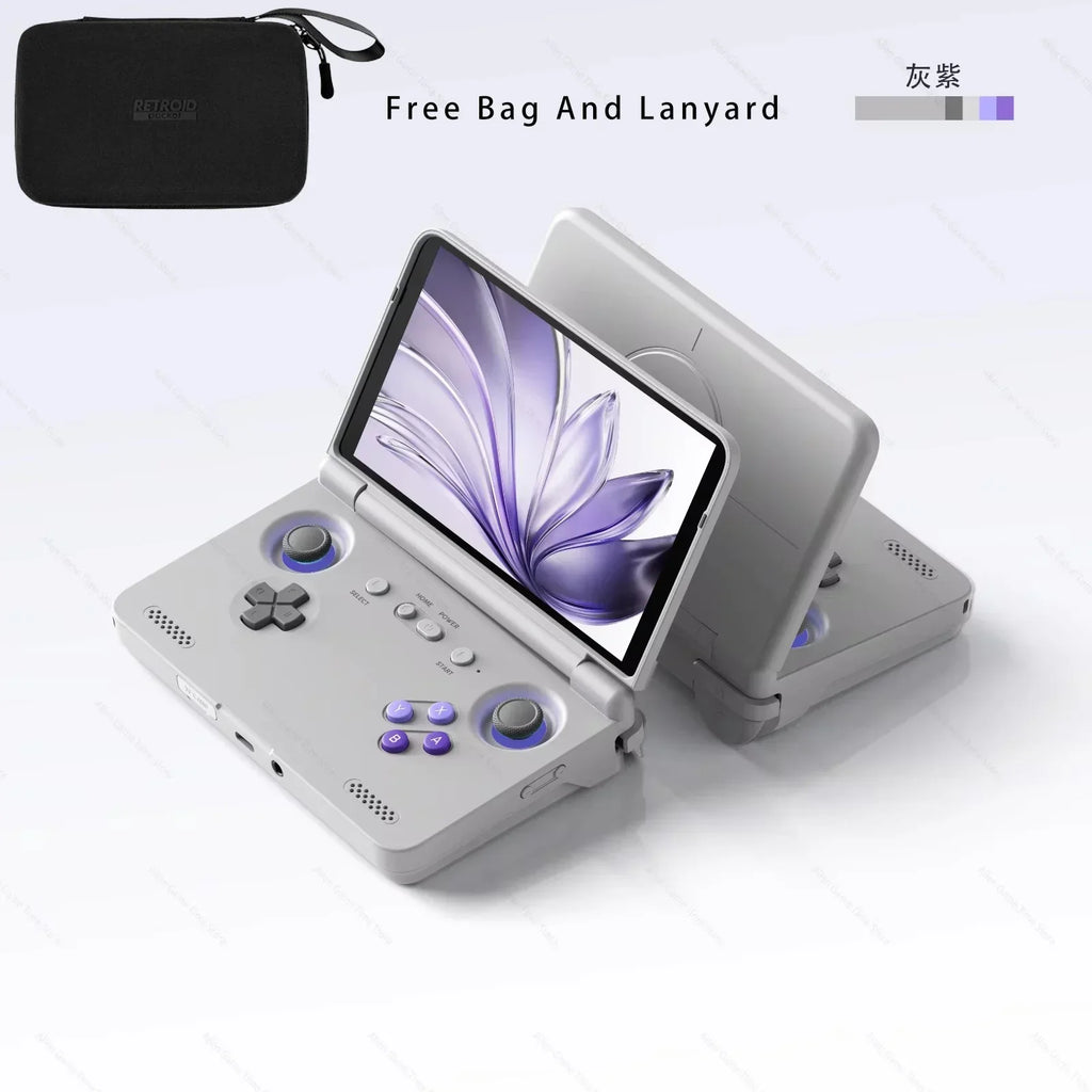 НОВО! Retroid Pocket Flip2 Android SD865/D1100 5.5”1080p OLED WIFI6 Ръчна преносима геймърска конзола с люлеещи се бутони по поръчка