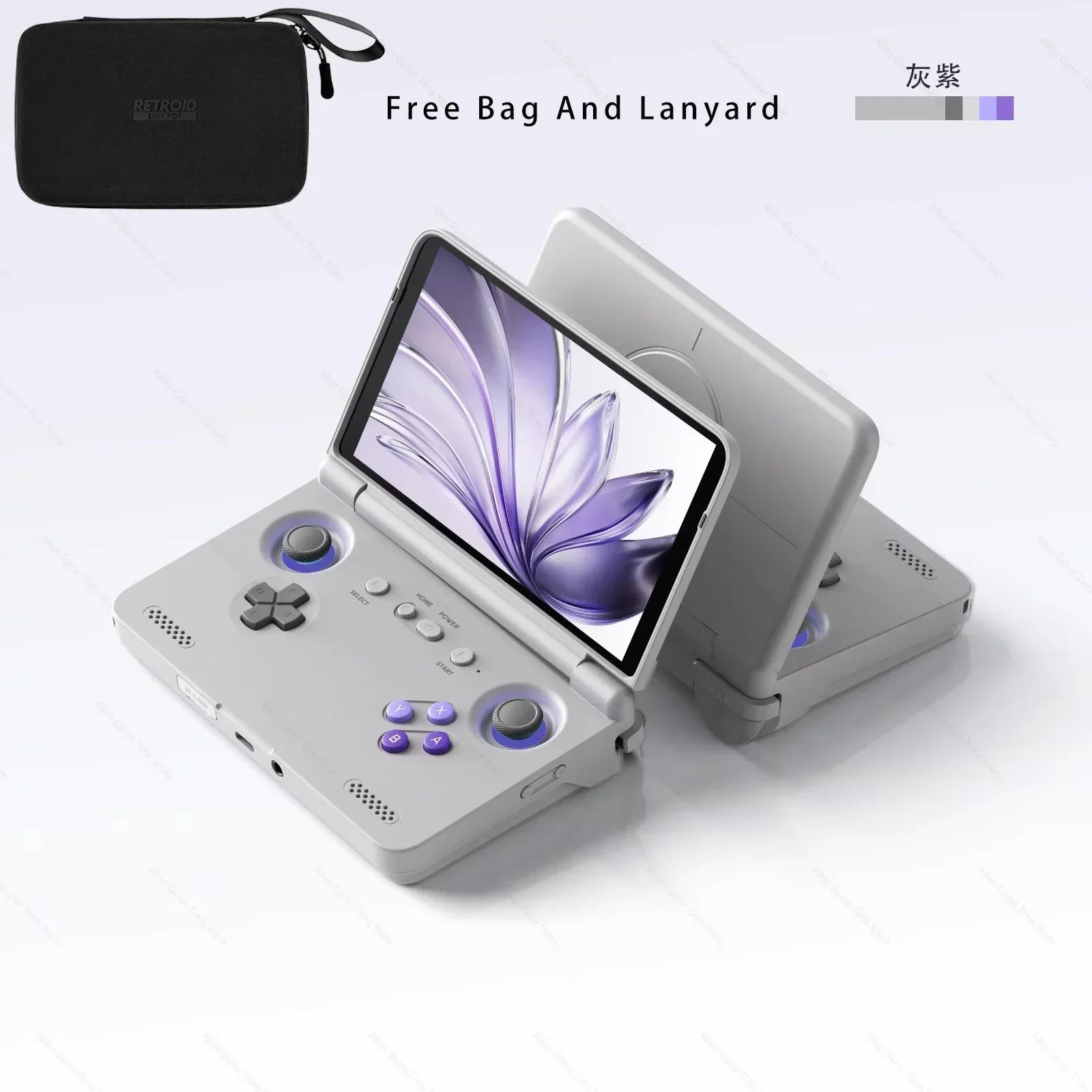 НОВО! Retroid Pocket Flip2 Android SD865/D1100 5.5”1080p OLED WIFI6 Ръчна преносима геймърска конзола с люлеещи се бутони по поръчка