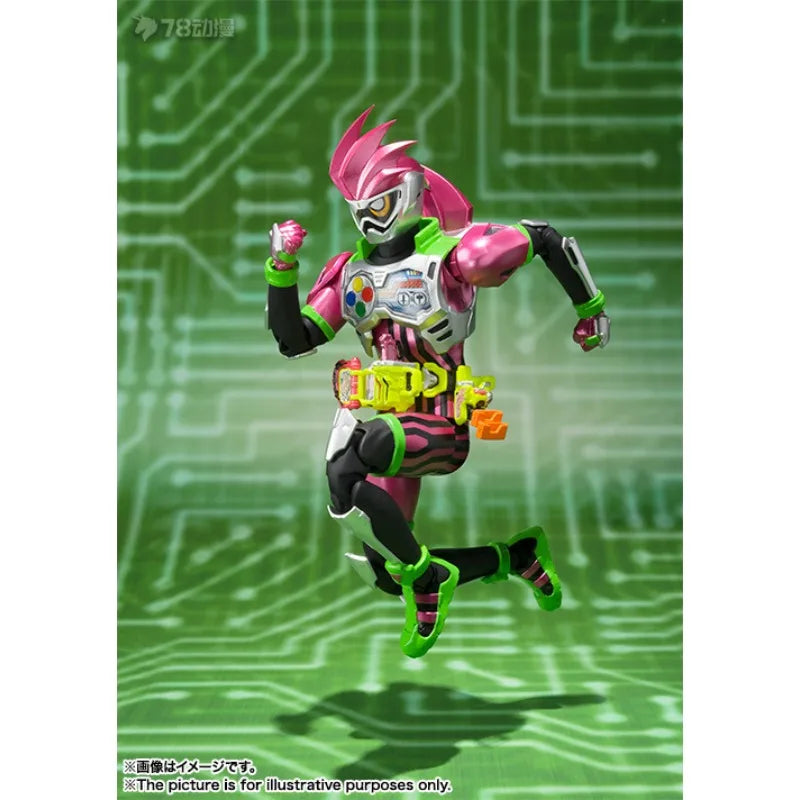 BANDAI Genuine S. H. Figuarts Series Movable Toys Kamen Rider Series Brave,Ex-Aid,Snipe Trio Movable Finished Product Model