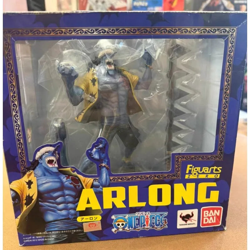 New Original BANDAI Figuarts Zero ONE PIECE Arlong Action Figure Model Toys Gift