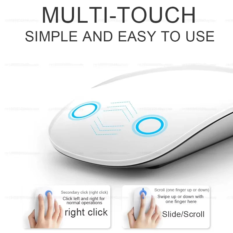 Original offizielle für APPLE Magic Wireless Mouse Bluetooth 5.0 für Macbook Pro Air Mini Laptop Tablet PC iPad Multi-Touch-Maus