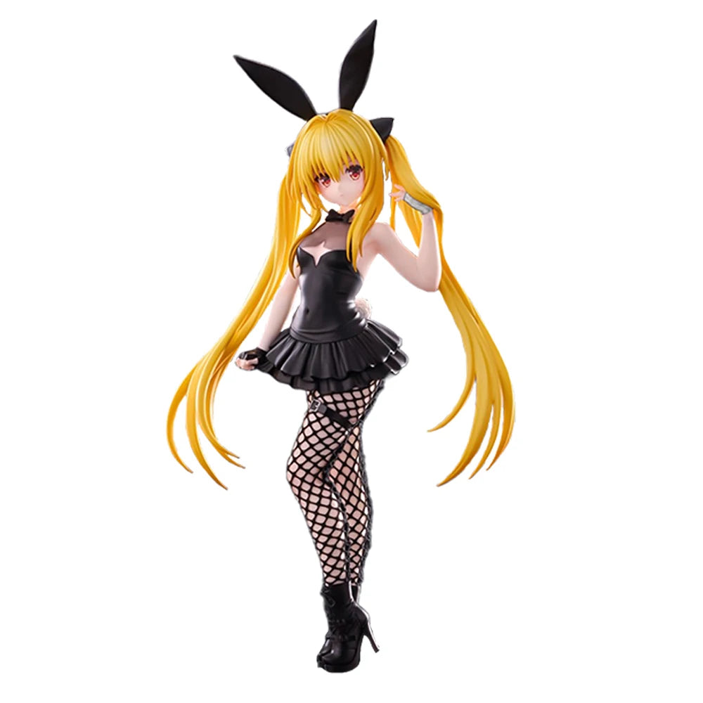Original FuRyu BiCute Bunnies To LOVEru Darkness Eve Anime Action Figure Genuine PVC Model Gift Nice Collectible Doll Toy