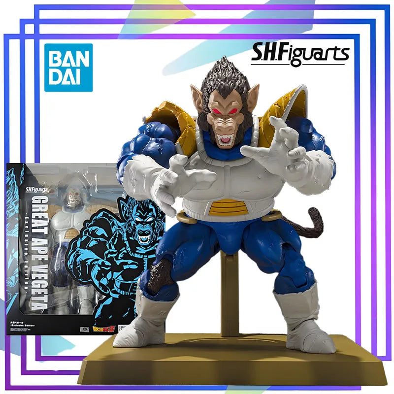 BANDAI Original S.H.Figuarts Series《Great Ape Vegeta-Event Exclusive Version》Action Figure Assembly Model Toys Collectible Model