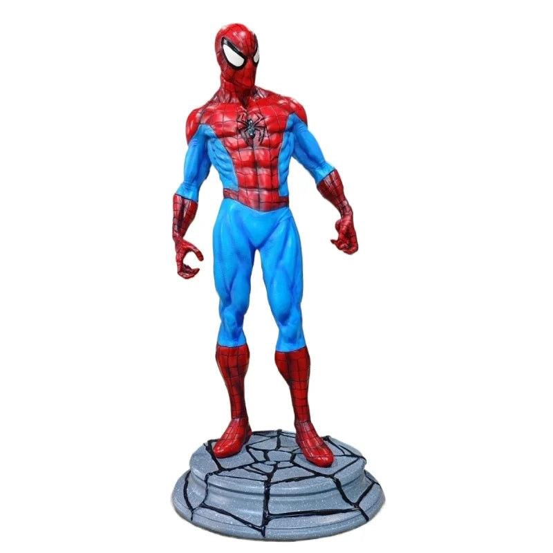 Spider-Man Action Figure 1/3 Full Body Statue 50cm Resin Model Marvel Desktop Decoration Birthday Gift Collectible Toys