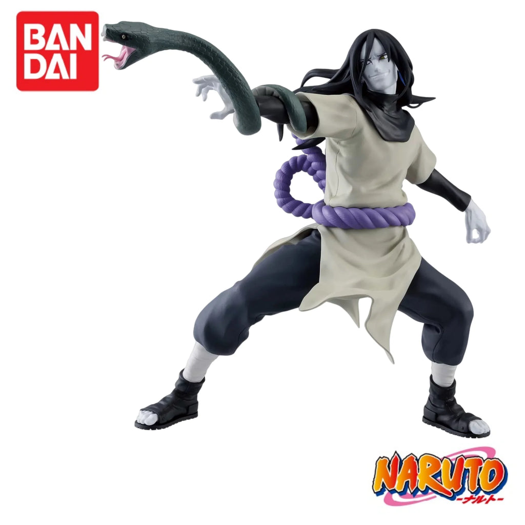 In Stock 100% Original Bandai Banpresto Naruto Vibration Stars Orochimaru Anime Figures Action Figure Model Toys Christmas Gifts