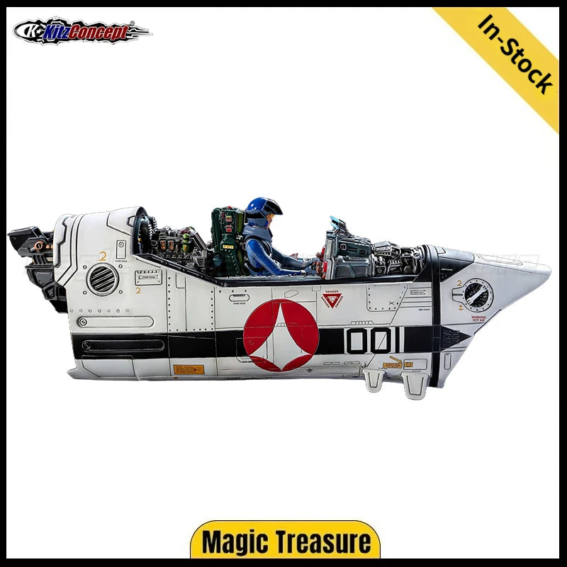 【In Stock】Original KidsLogic Robotech VF-1S Macross COCKPIT STATUE 1/12 Toys Ornaments Gifts