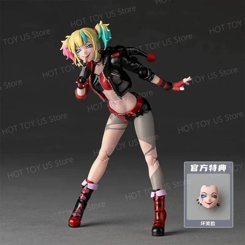 In Stock Kaiyodo Magical Yamaguchi Harley Quinn Action Figure Suicide Squad The Clown's Girl Movability Model Toys