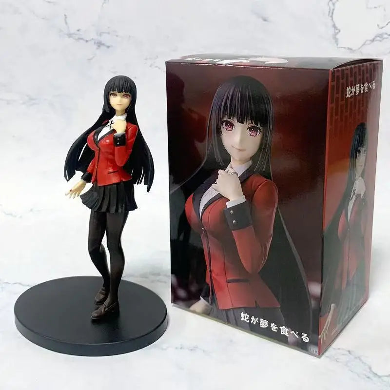 17cm ARTFX J Kakegurui  Anime Figure Jabami Yumeko PVC Action Figure Collectible Model Toys Gift Ornaments Doll Toy