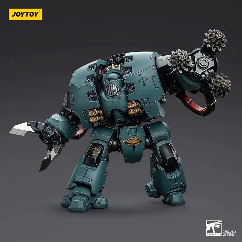 in Stock JOYTOY 1/18 Sons of Horus Leviathan Dreadnought with Siege Drills Mecha Anime Model Toy Action Figures Gift