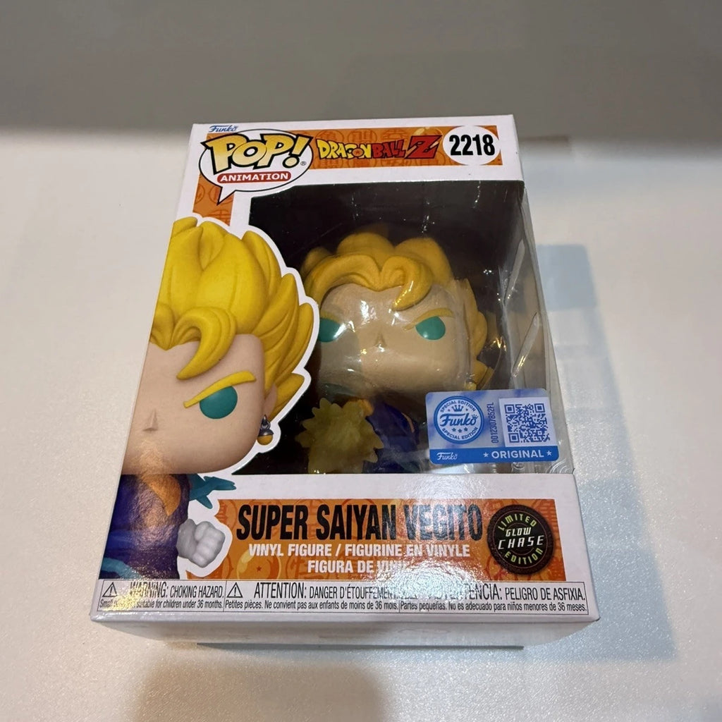 Dragon Ball Z Vegito (Powering Up) Figure Funko Pop! #2218 Official Authentic Limited Edition Figures Dragon Ball Fans Gift Toy