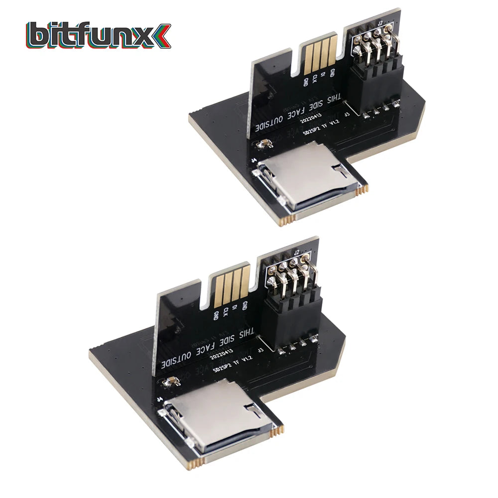 Bitfunx V1.3 SD2SP2 Pro SD Card Adapter Load SDL Micro SD Card TF Card Reader for Nintendo Gamecube NGC NTSC Serial Port 2