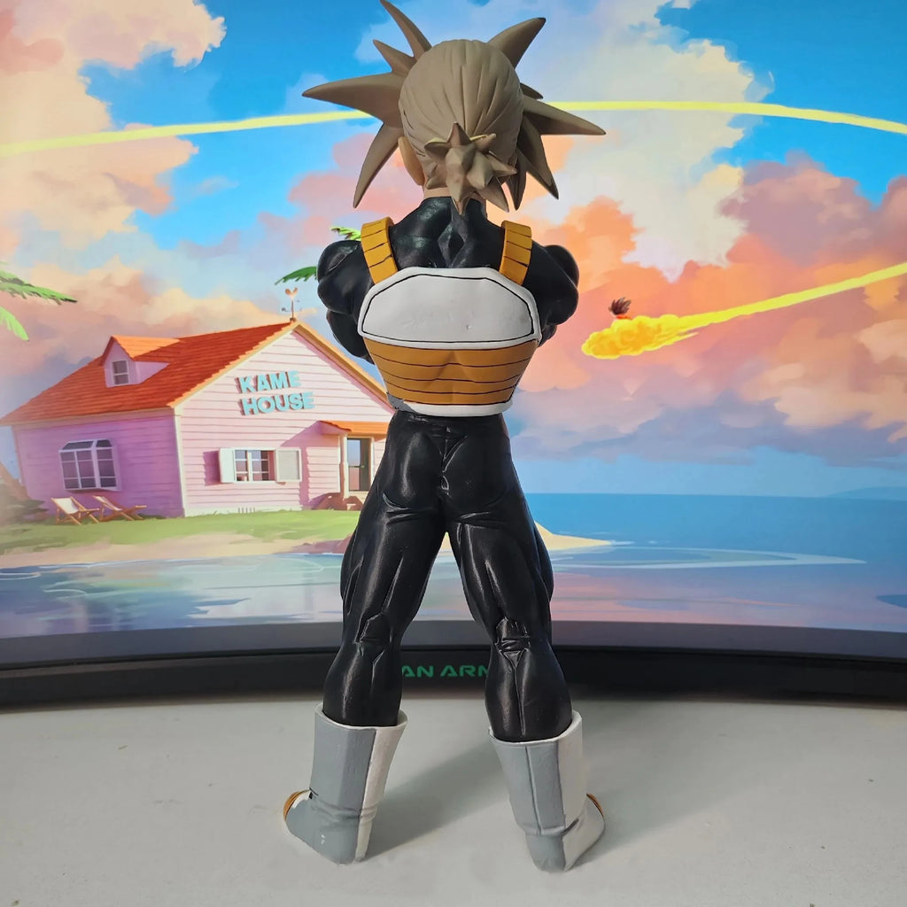 Dragon Ball Z Future Trunks SSJ Anime Figurine LK Model Standing Statue Collectable Ornament Action Figure Doll Boy Toy Gifts