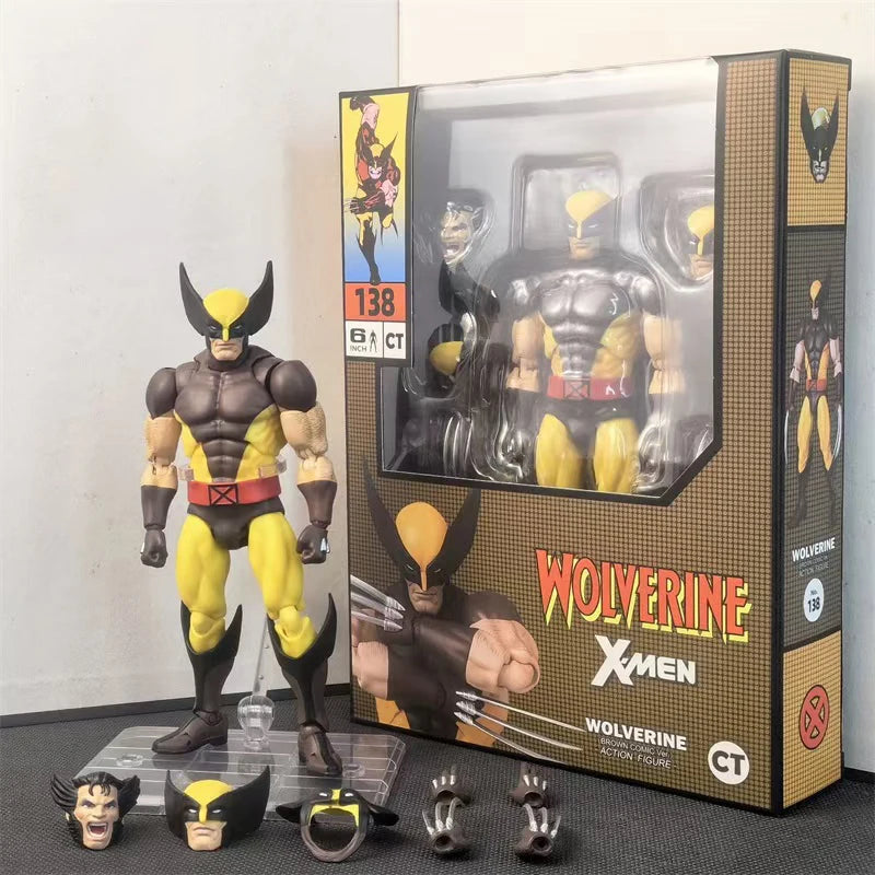 In Stock Ct Toys Hellverine Figure Wolverine Mafex 096 138 X-Men Anime Action Figure Figurine Statue Model Collection Toys Gift