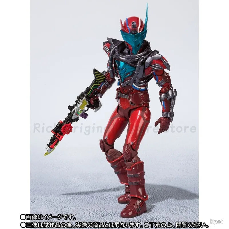 【In Stock】Original BANDAI S.H.F BLOOD STALK KAMEN RIDER BUILD Anime Figure Model