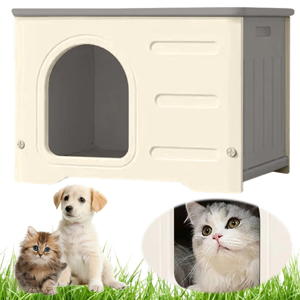 Cozy House for Small Pets Windproof Rainproof Universal Shelter Stray Four Seasons Cats Outdoor Nest Outdoor Kitten Nest