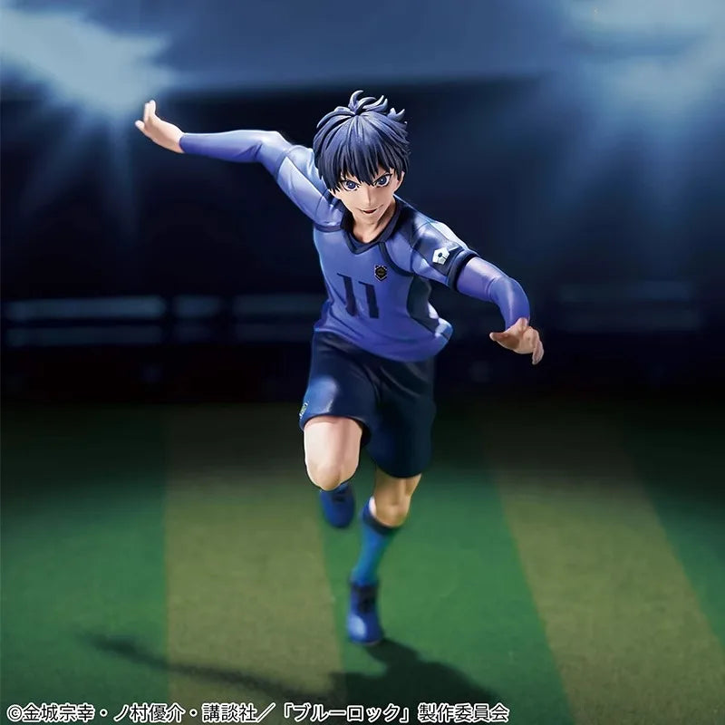 Original Bandai BLUE LOCK Nagi Seishiro Rin Itoshi Isagi Yoichi Itoshi Sae Chigiri Hyoma Shidou Ryuusei Anime Action Figure Toys
