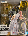 BANDAI PB Exclusive Genuine ONE PIECE S.H.Figuarts Borsalino Future Island Egghead Anime Figure Action Figurine Model Toys Gifts