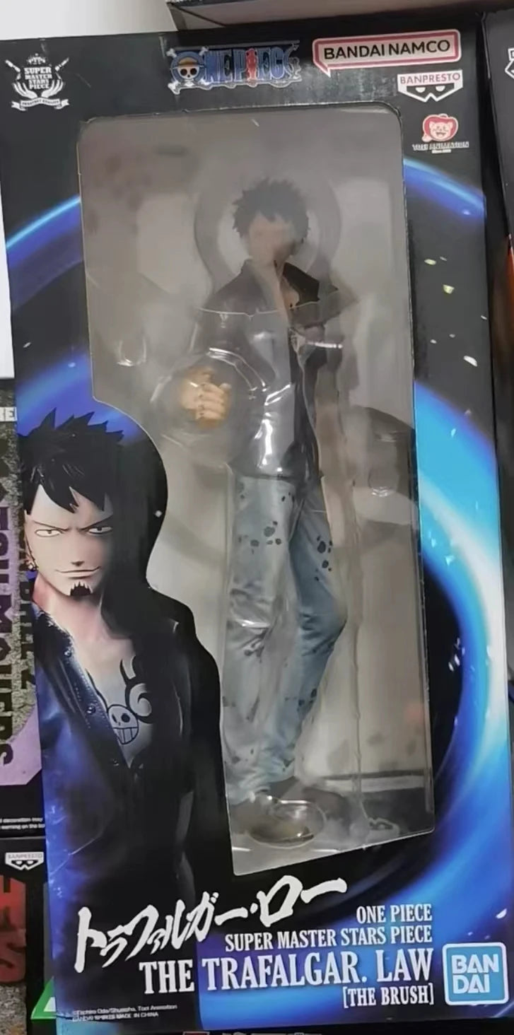 In Stock Original Genuine BANPRESTO SMSP SUPER MASTER STARS PIECE TRAFALGAR LAW THE BRUSH Model Action Toy 30cm