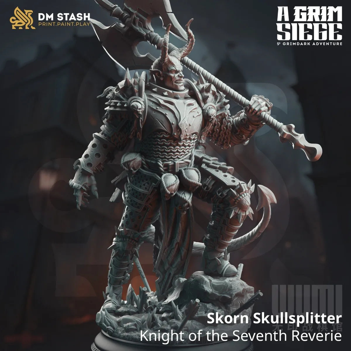 Original 3d Printed Knight'S Siege Series Wizard Angel Human Orc Half-Elf Dragon D&D Miniatures Action Figure Decoration Model