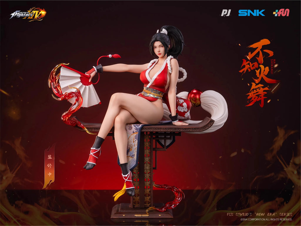 Ръчно изработена статуетка на Piji Studio's SNK 1/6 Жена войник Май Ширануи 30 см, на склад