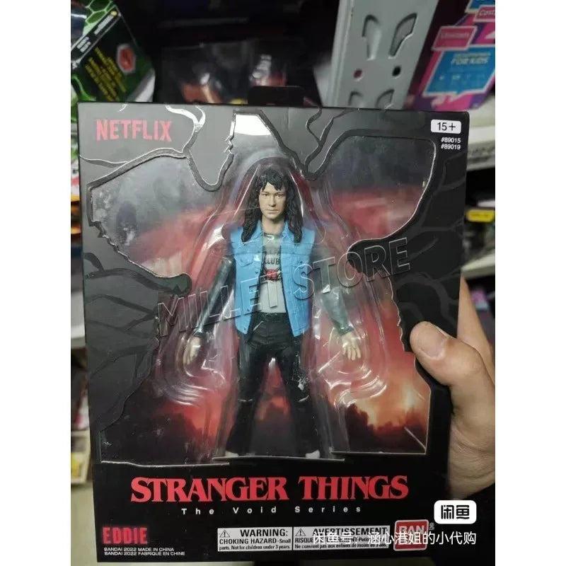 Bandai Movable 11-inch Netflix Stranger Things Big Devil Piranha Anime Model Toys for Boys Gifts Original Box