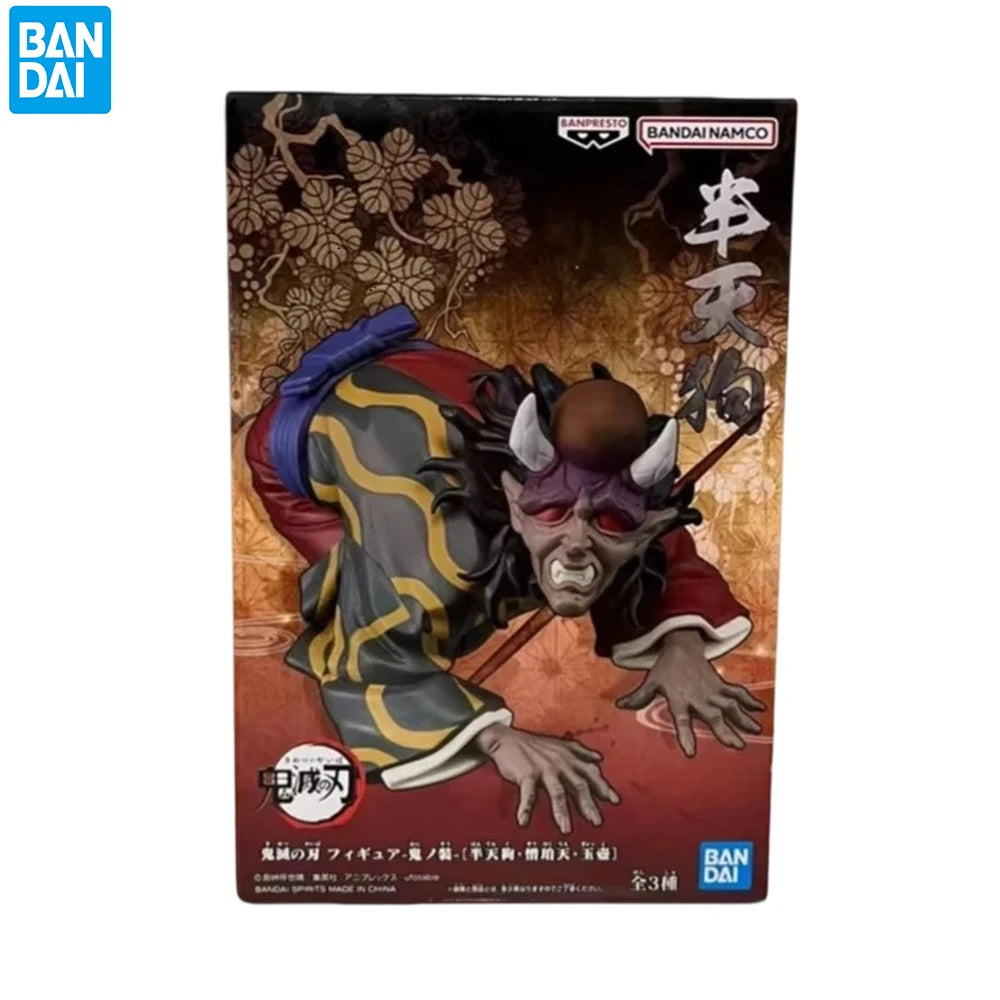 Original Bandai Banpresto Demon Slayer Twelve Kizuki Gearspring Kibutsuji Muzan Hantengu Giyuutarou Gyokko Daki Pvc Figure Model