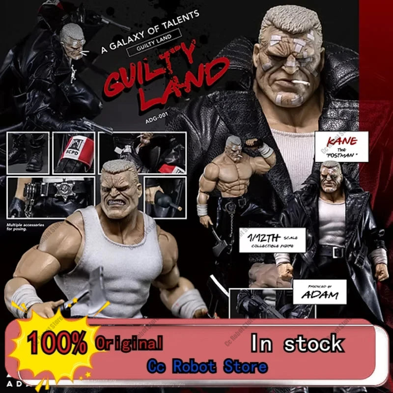[In Stock] ADAM Studio Muff Toy ADG 001 Wasteland Postman Kane 1/12 in Stock Anime Figurine Collectible Model Toy