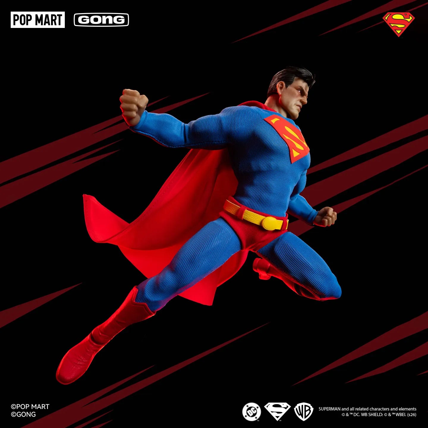 In Stock GONG Studio Batman Hush Superman Action Figure Toy Model Gift