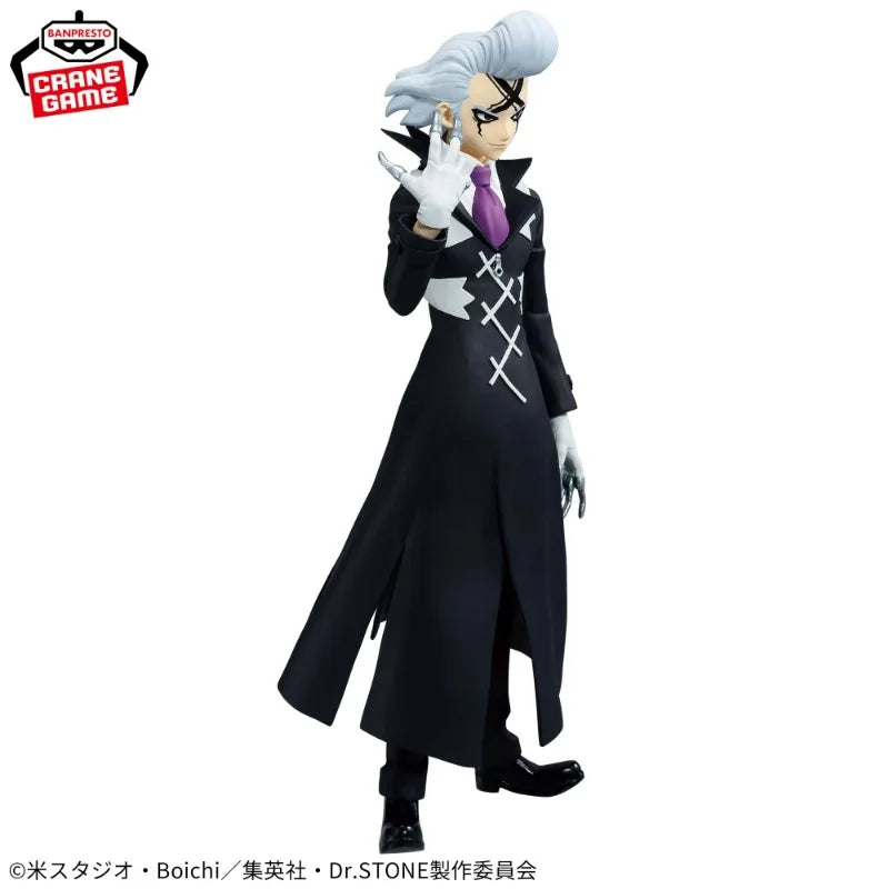 Original BANDAI BANPRESTO Dr.STONE Ultraman Xenon‌ Dr.STONE FIGUR von STONE WORLD Anime Bild Charakter Modelle Sammeln Spielzeug Geschenk