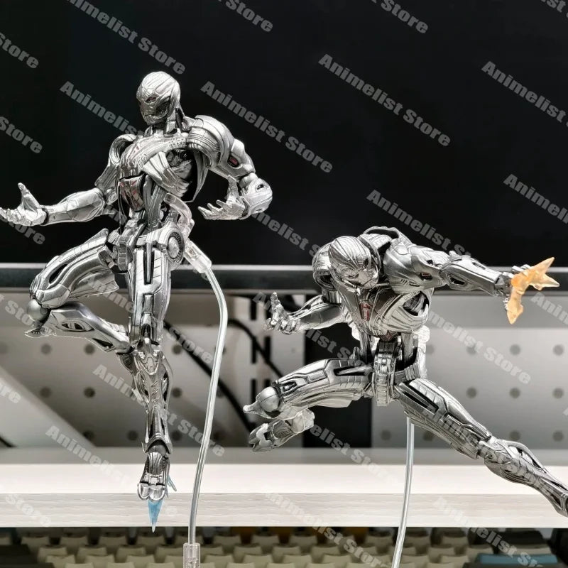 В наличност Marvel Ultron Екшън Фигурки AC Factory 16см Ko Ultron Kaiyodo Невероятни Ямагучи Отмъстители Аниме Колекция Играчки Подарък