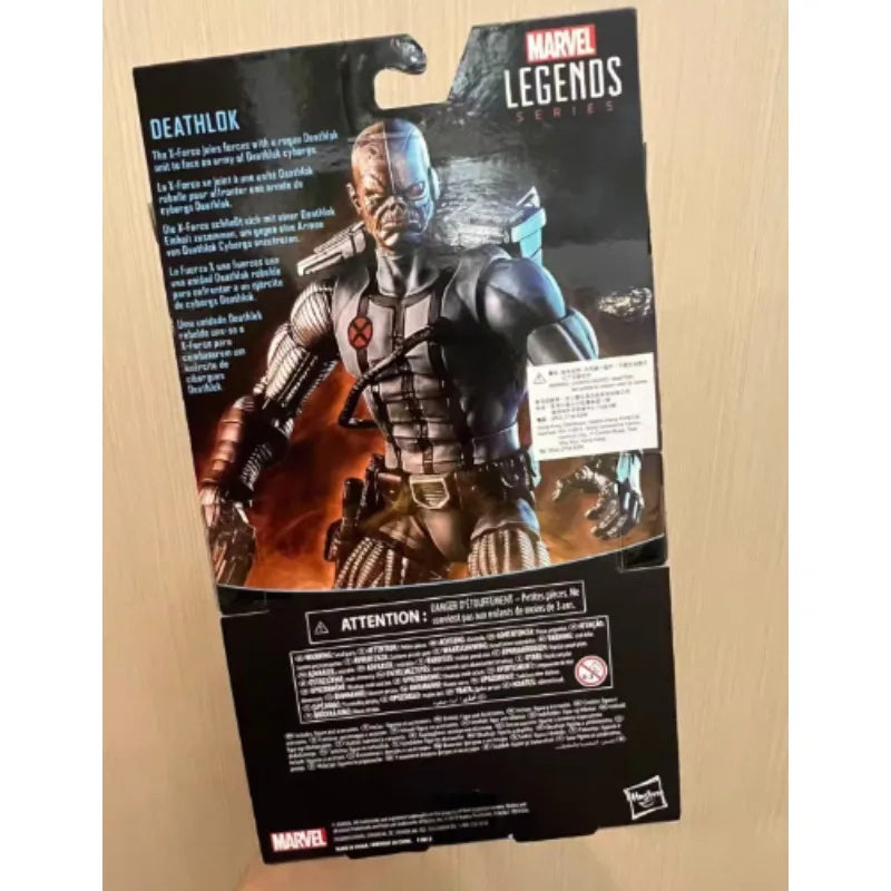 【In Stock】Hasbro Original Marvel Legends Series UNCANNY X-FORCE DEATHLOK Anime Figure  Model Toy