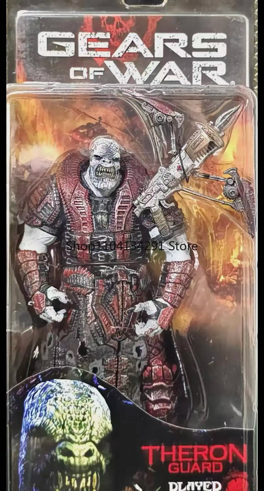 Original Storm Toys Gears of War Full Series Soldier Figures 6-inch Beast Rider 18cm Articulated Action Figure Collector's Gift