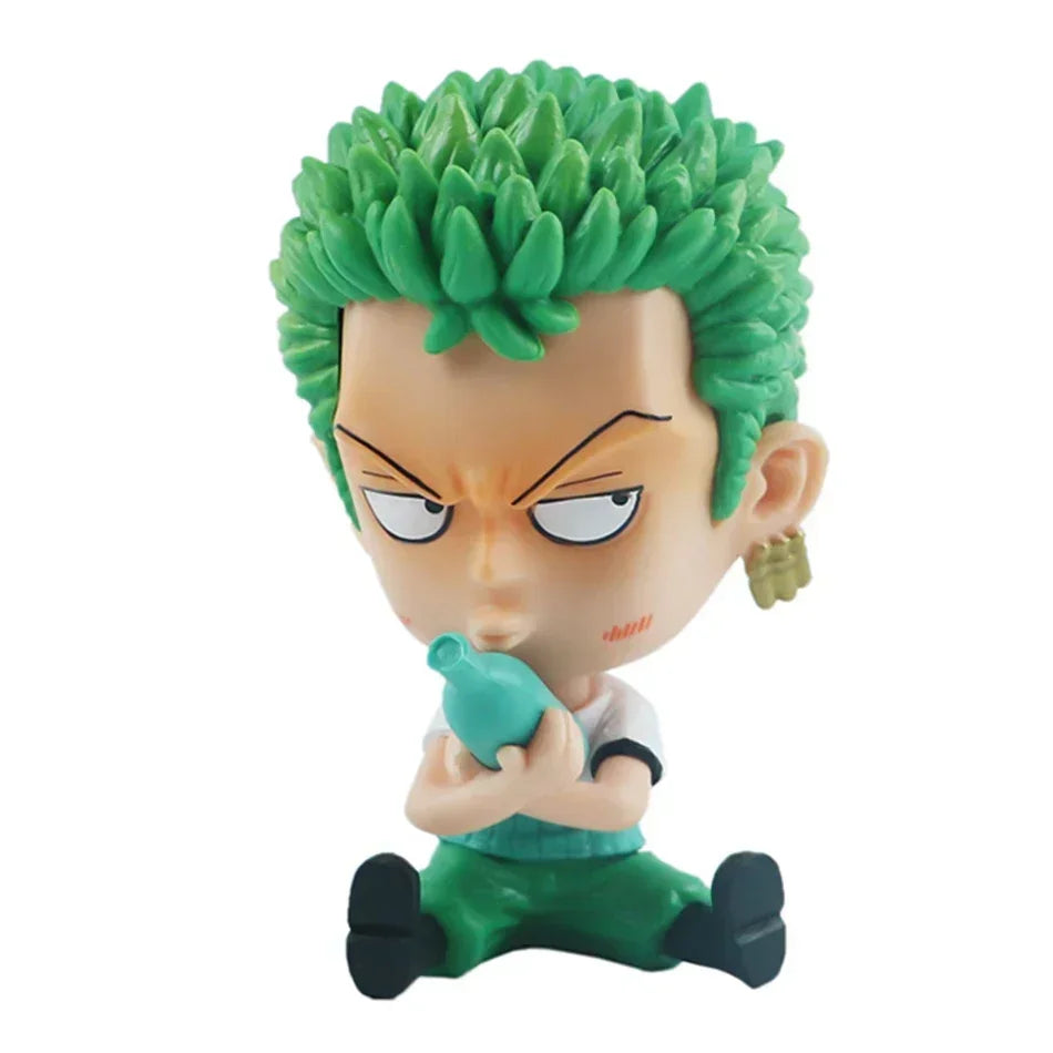Anime One Piece Figur 17 Styles Zoro Luffy Sanji Ace Robin Nami Frank Usopp Brook Chopper PVC Dekoration Figur Modell Spielzeug Geschenk