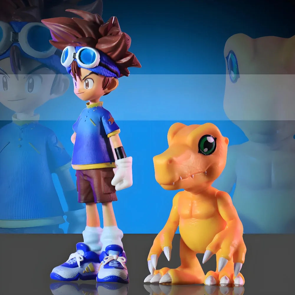 Digitale Monster Anime Figur Yagami Taichi Agumon Digimon Abenteuer Actionfiguren Sammlung Modell Spielzeug Geschenke