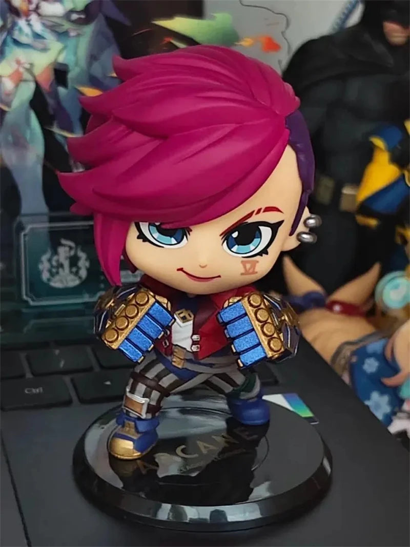 OFFICIAL Hot Toys HArcane：League of Legends Ⅱ Cosbaby JINX VI Collectible Figure Exclusive Gifts