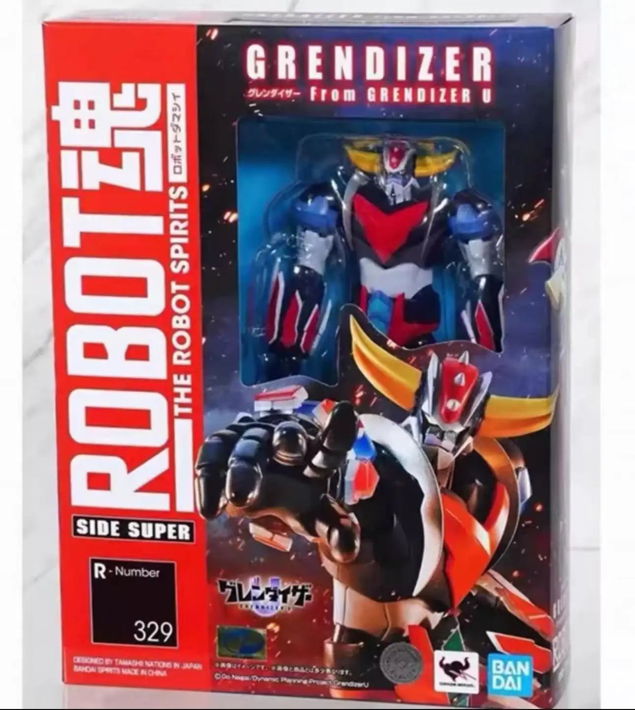 Original BANDAI THE ROBOT SPIRITS GENDIZER SPAZER MAZINGER Z action figures gift collection toys