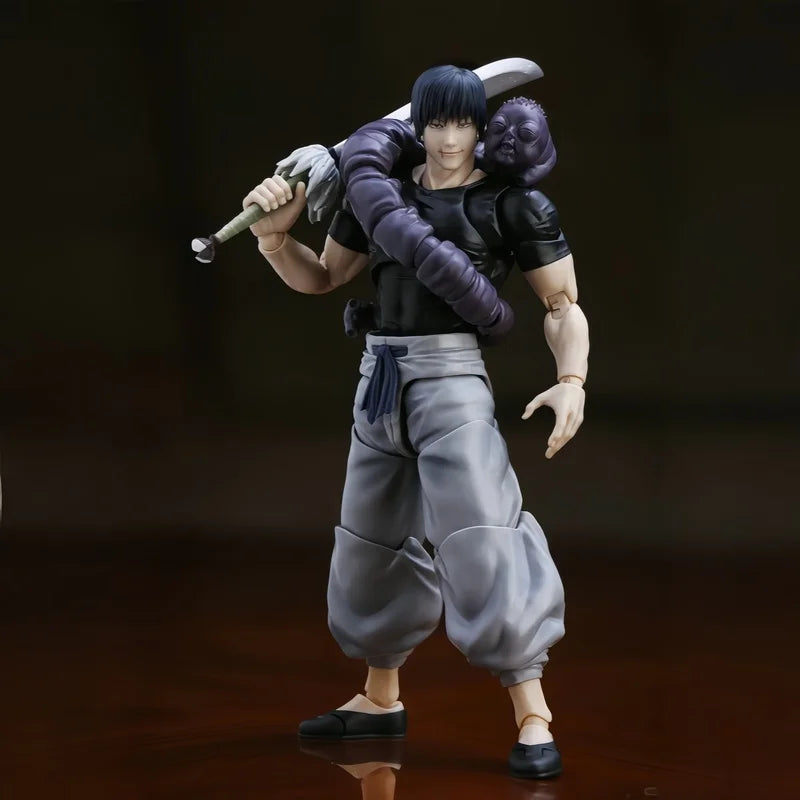 Bandai Genuine In-Stock SHF Fushiguro Toji Jujutsu Kaisen Haimura Yu Yu Folding Multi-Joint Action Figure Model Ornament Toy Gif