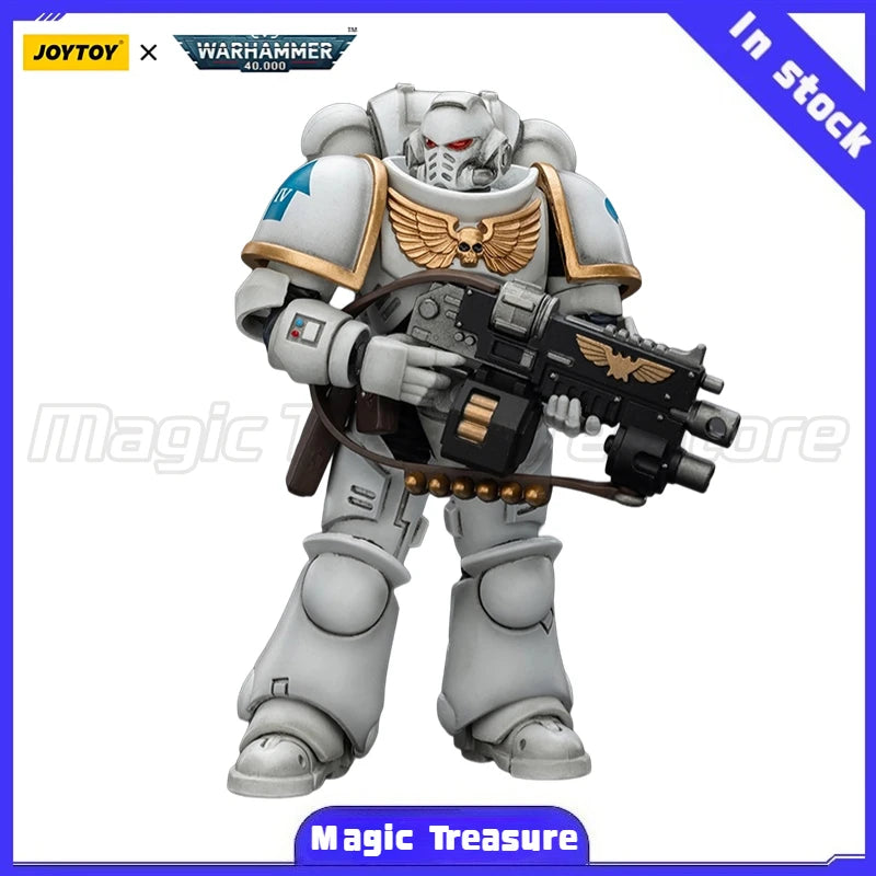 【MT】JOYTOY Warhammer 40K Space Marines White Consuls Intercessors1 1/18 Action Figure Model Toy