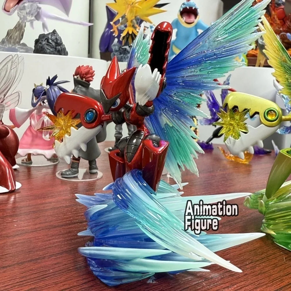 10 cm/3,93 in Anime Pokemen Figur Mega Scizor Action-figuren Pvc Sammlung Modell Spielzeug für Kinder Geschenke