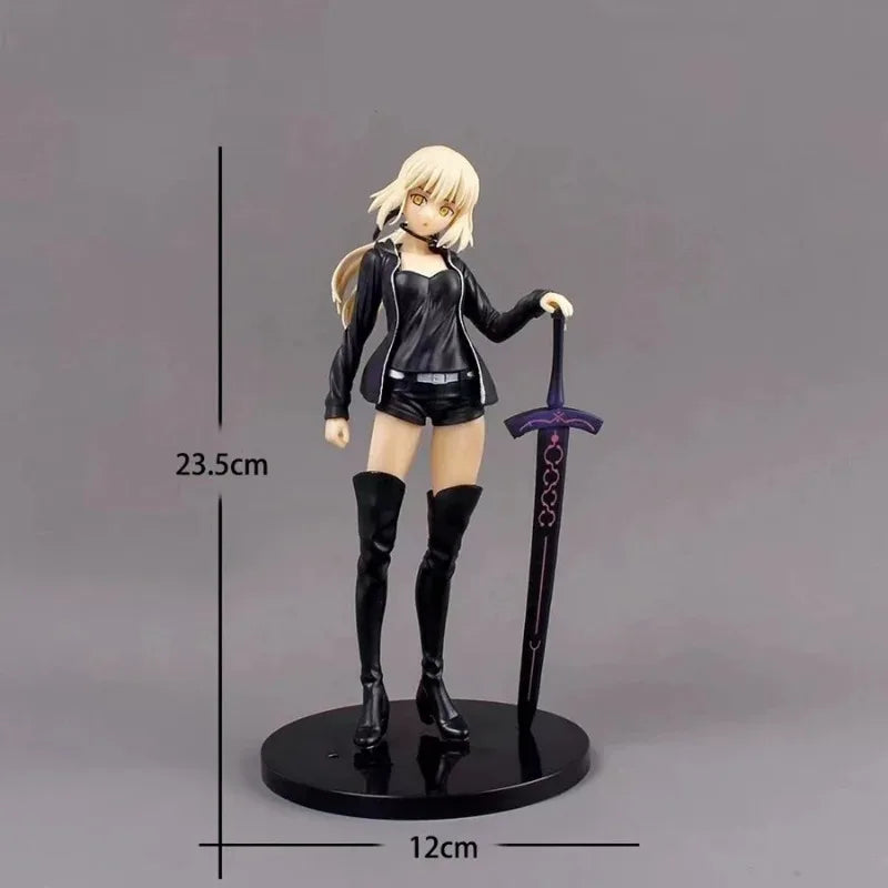 23 см Fate/Grand Order игра екшън фигурка мечоносец сабя Arturia Pendragon (Alter) аниме настолна декорация колекция модели играчки