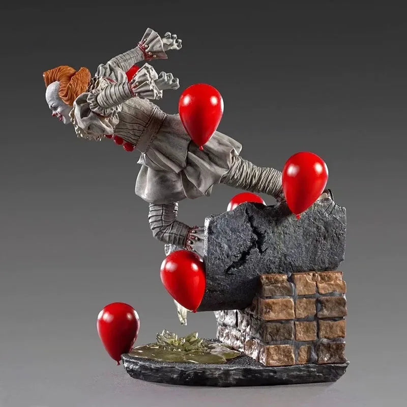 21cm Movie Stephen King's IT Pennywise Joker Action Figure Anime Figure Iron Studios Model Toys Collection Doll Gift