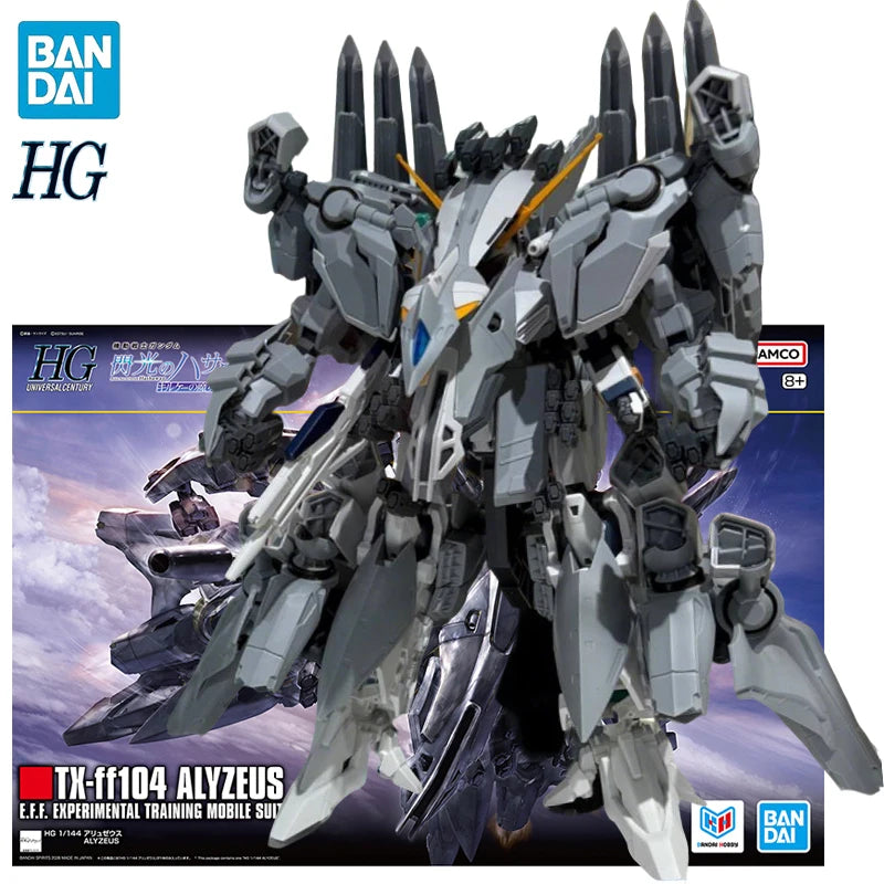 BANDAI HG 1/144 Mobile Suit Gundam Hathaway: The Sorcery Of Nymph Circe‌ TX-FF104 ALYZEUS Anime Action Figures Assembly Toy